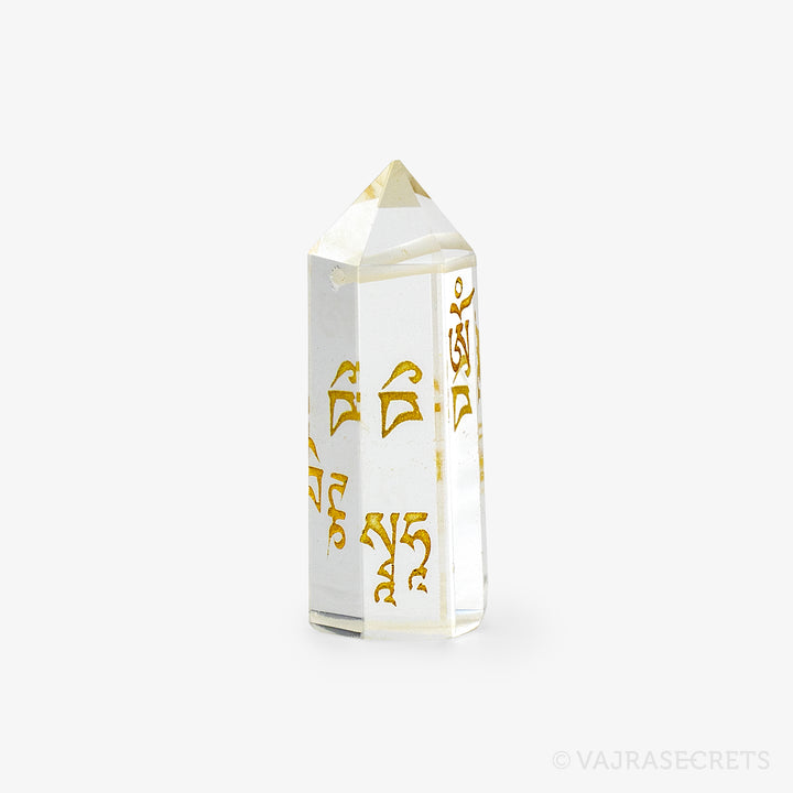 Blessed Dorje Shugden Heart Crystal