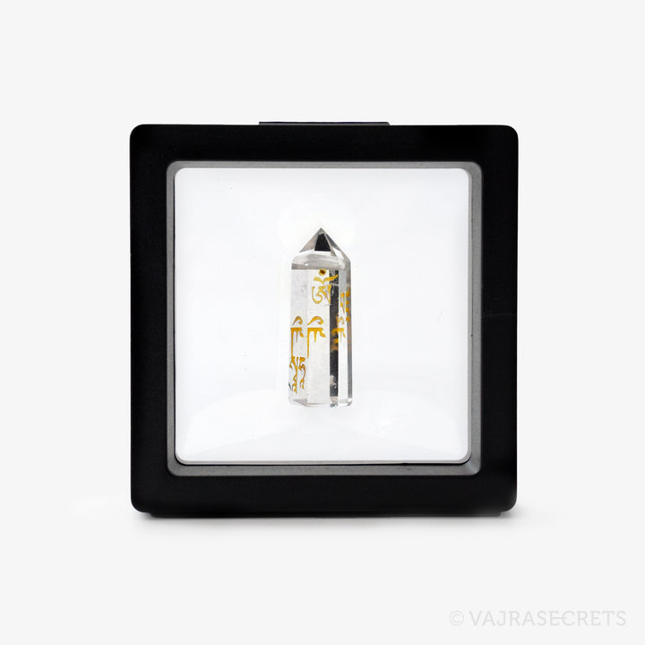 Blessed Dorje Shugden Heart Crystal