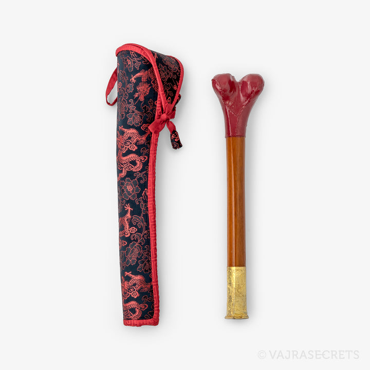 Wooden Kangling Ritual Trumpet, 12.5 inch