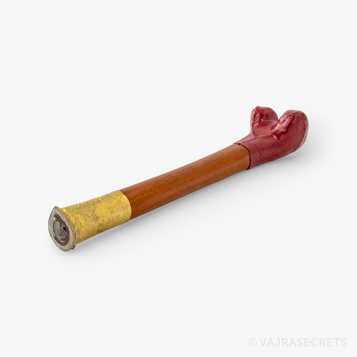 Wooden Kangling Ritual Trumpet, 12.5 inch