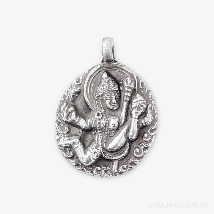 Flying Vajrayogini Sterling Silver Pendant