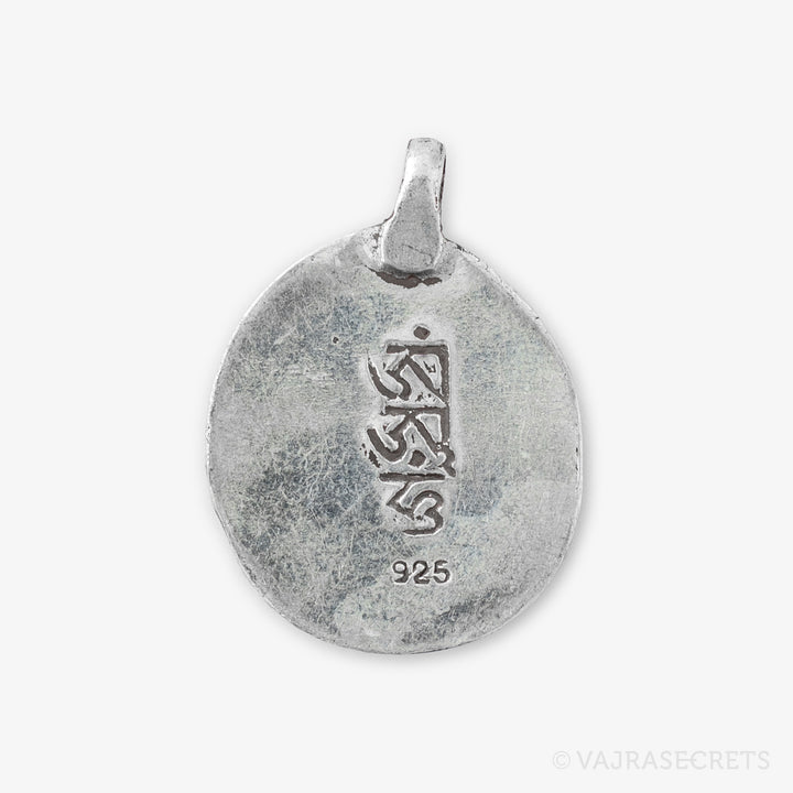 Flying Vajrayogini Sterling Silver Pendant
