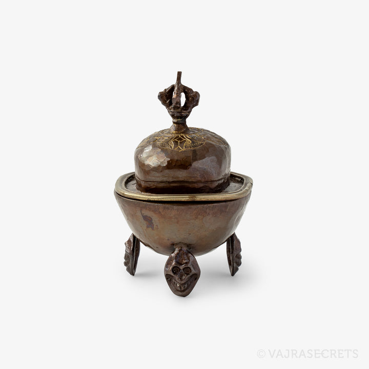 Miniature Copper Kapala, 3.25 inch