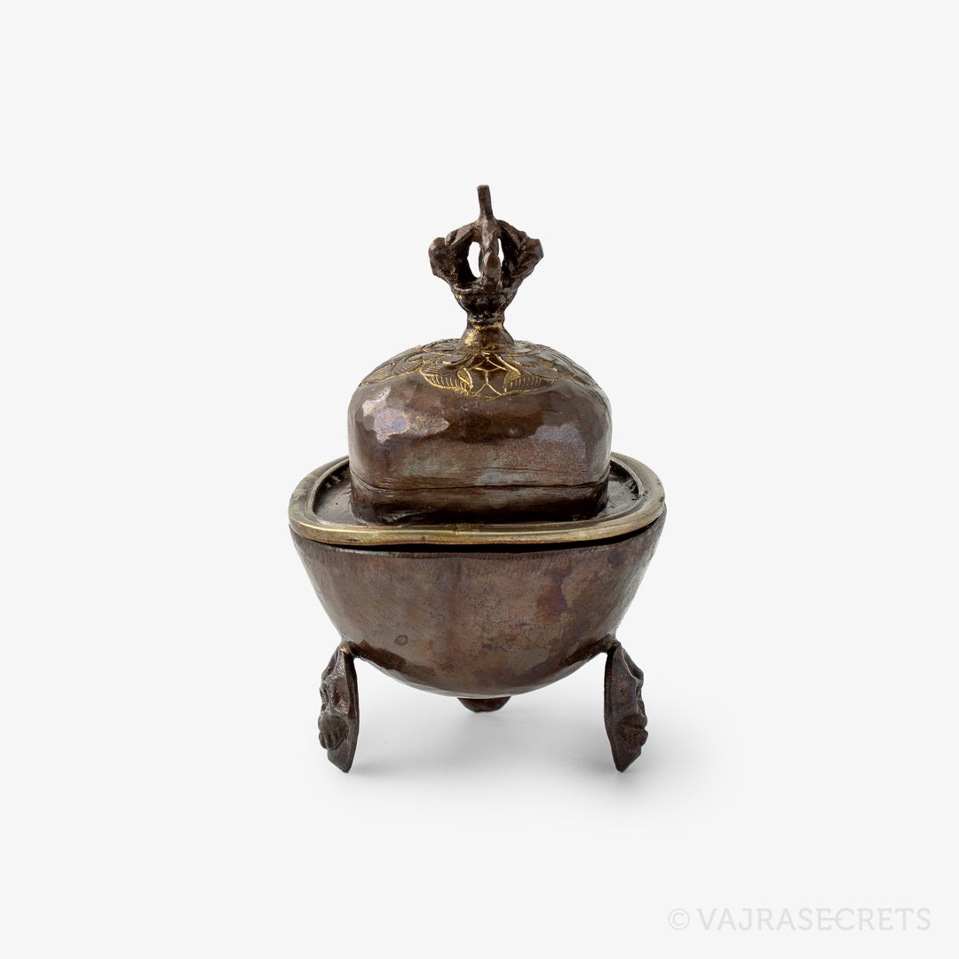 Miniature Copper Kapala, 3.25 inch