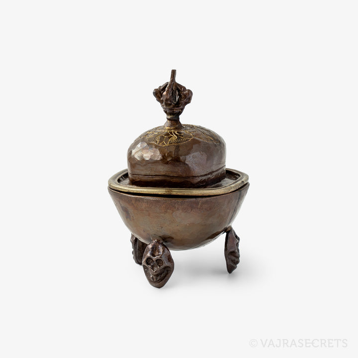 Miniature Copper Kapala, 3.25 inch