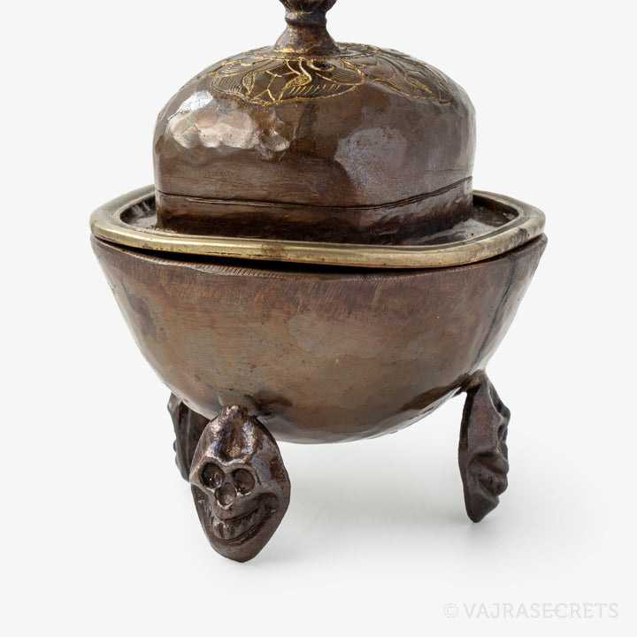 Miniature Copper Kapala, 3.25 inch