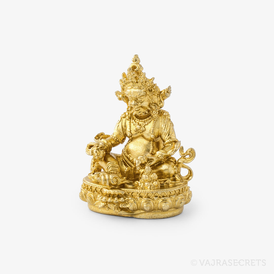 Dzambala Brass Statue, 1.25 inch