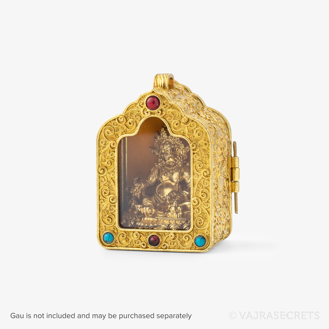 Dzambala Brass Statue, 1.25 inch