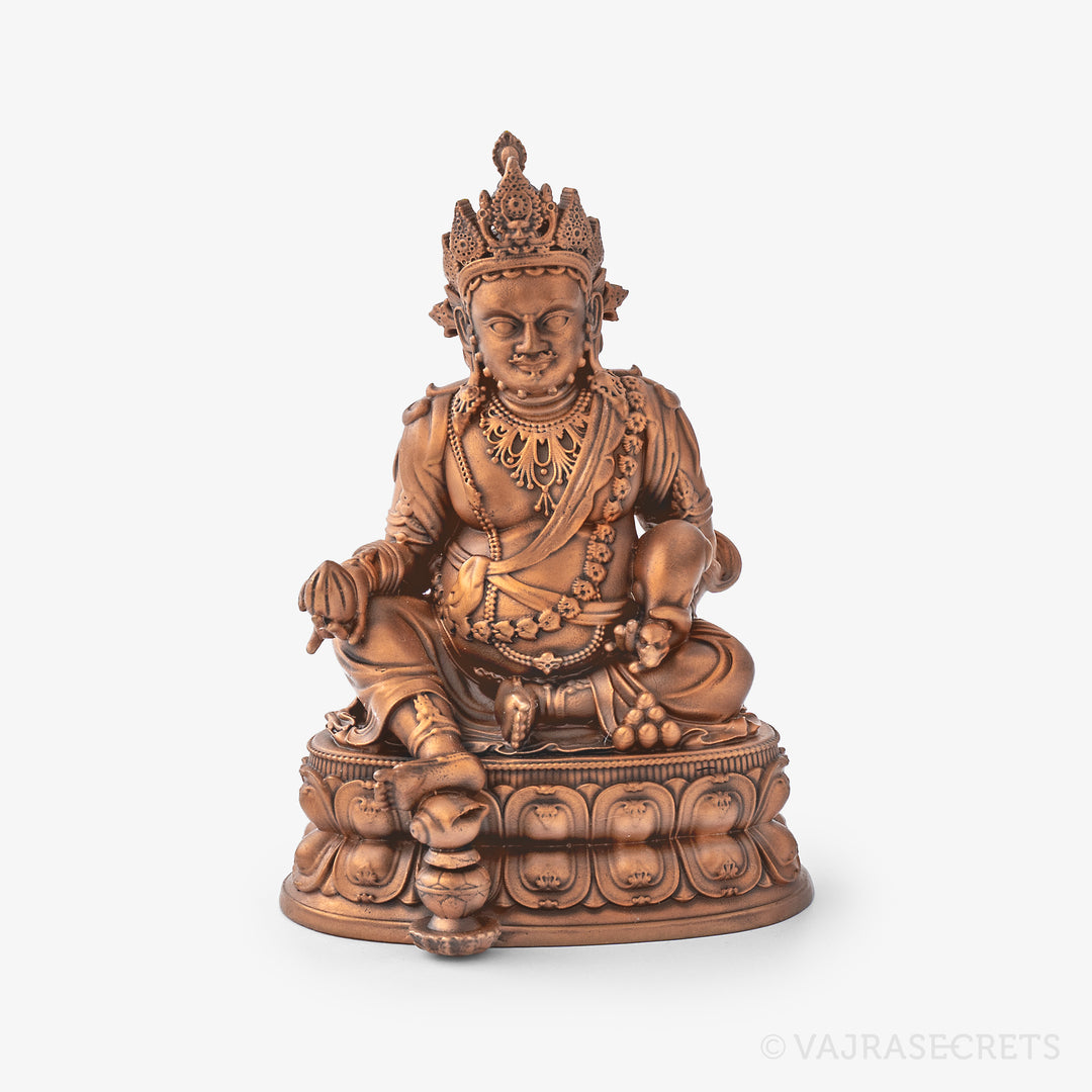 Dzambala Copper Statue, 4 inch
