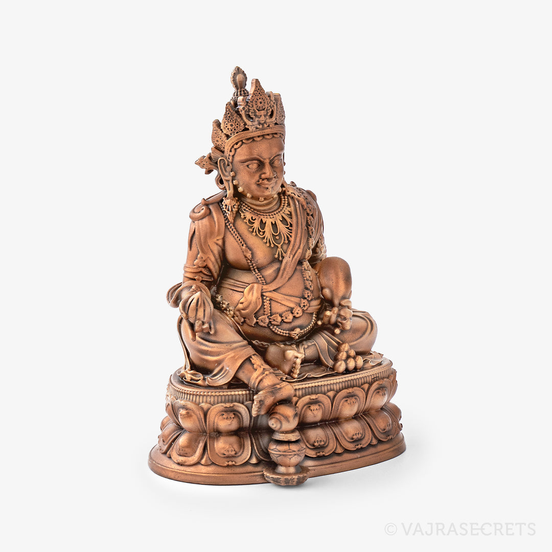 Dzambala Copper Statue, 4 inch