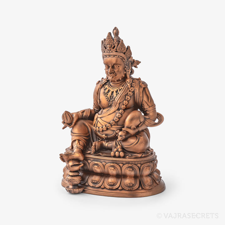 Dzambala Copper Statue, 4 inch