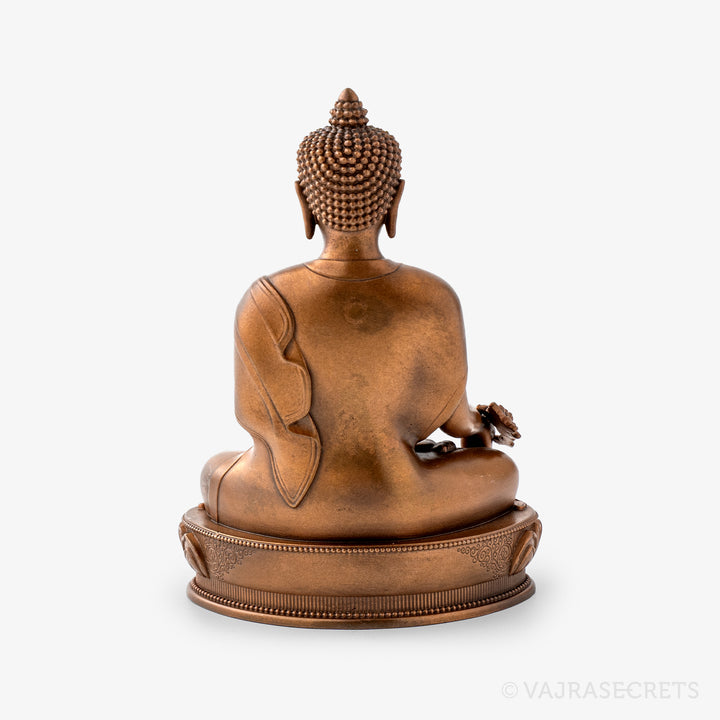 Medicine Buddha Copper Statue, 4 inch