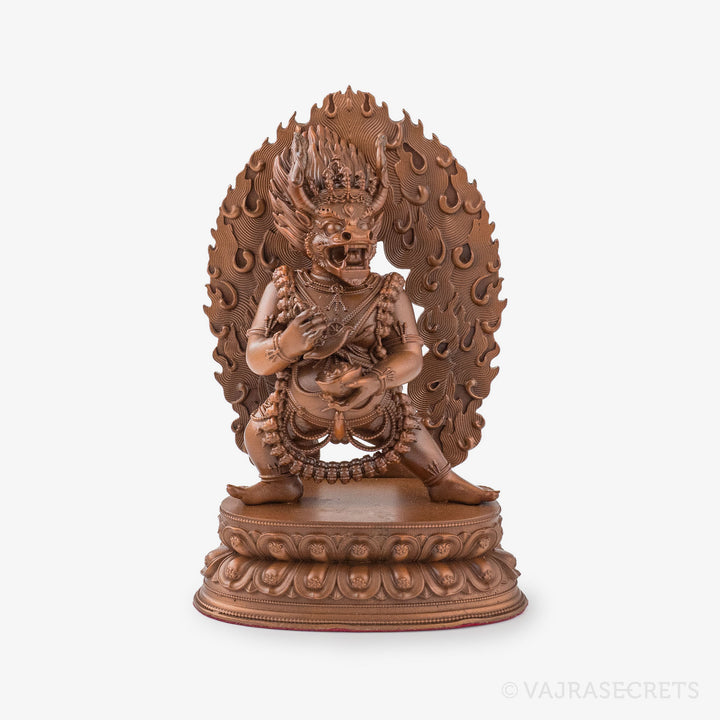 Blessed Yamantaka (Two-Armed) Copper Statue, 5 inch