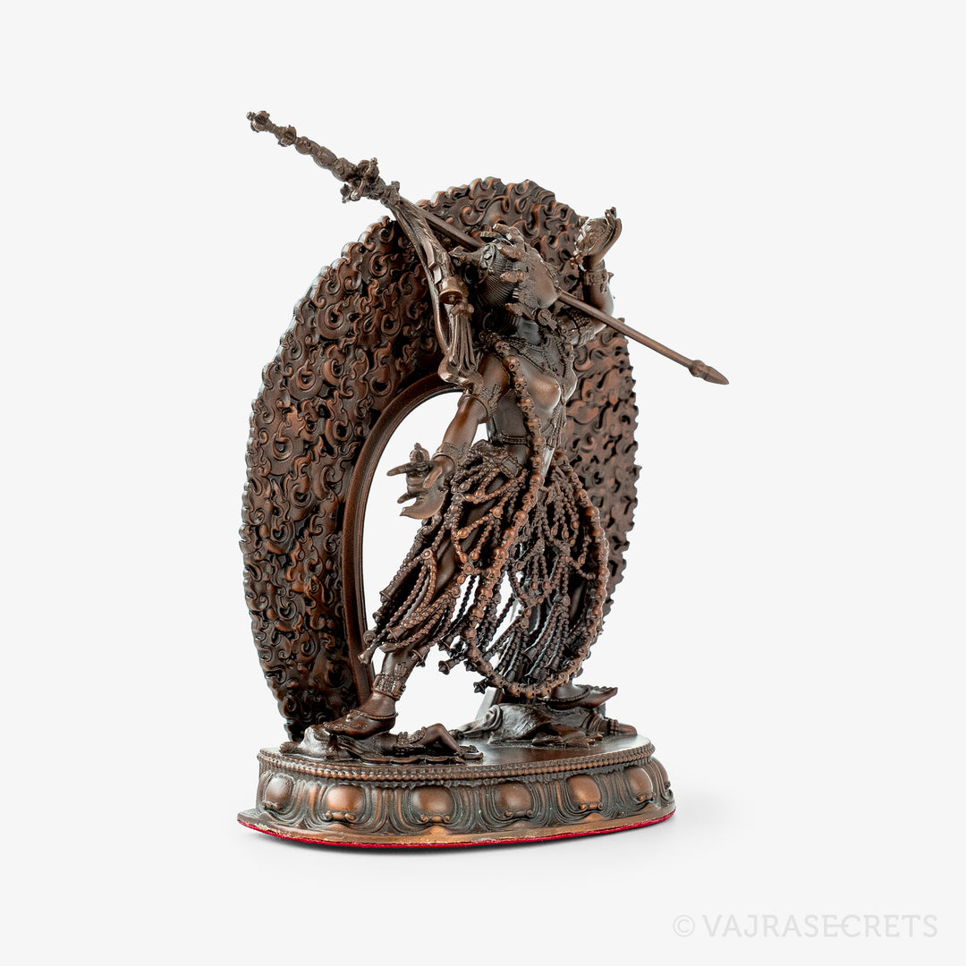 Blessed Vajrayogini Copper Statue, 5 inch