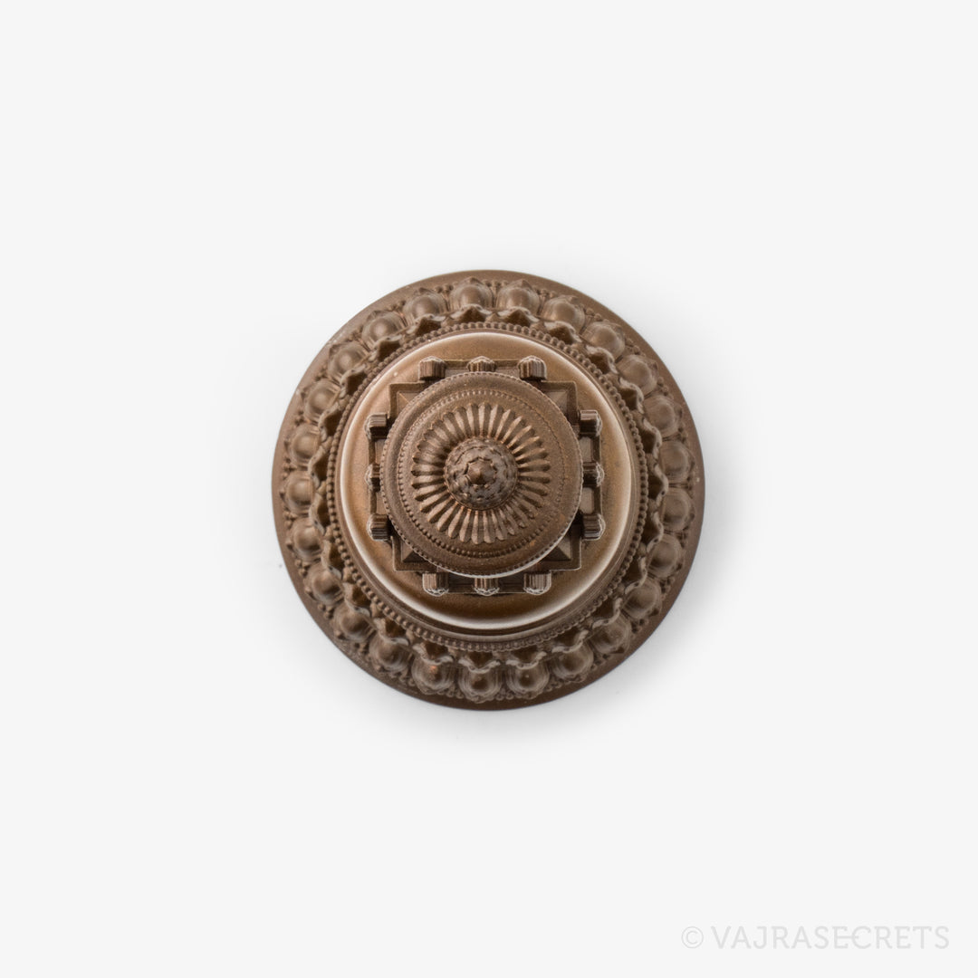 Parinirvana Copper Stupa, 3.75 inch