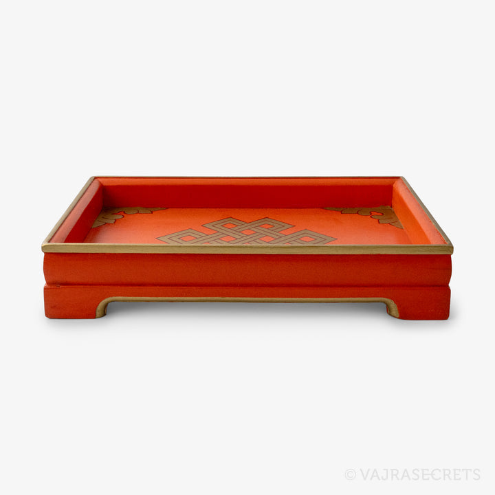 Tibetan Rectangular Tray, 13 x 9 inch