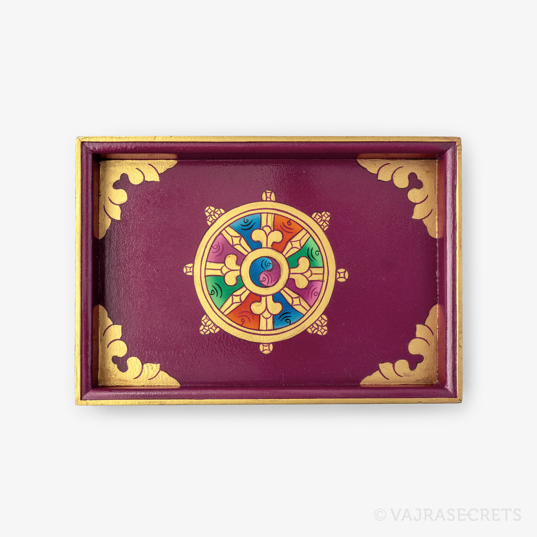 Tibetan Rectangular Tray, 13 x 9 inch