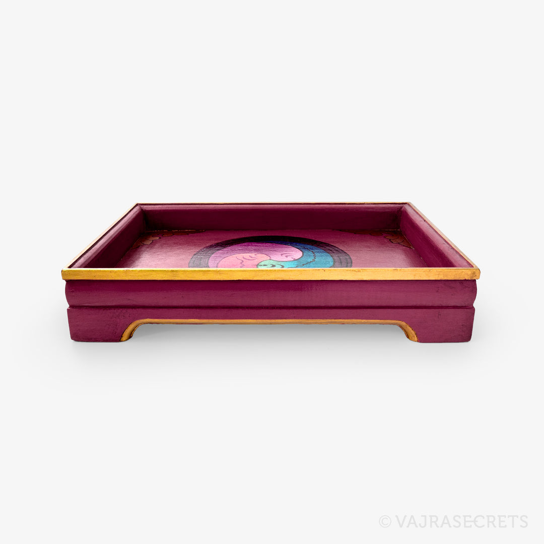 Tibetan Rectangular Tray, 13 x 9 inch