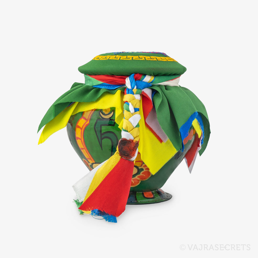 Green Tara Wealth Vase