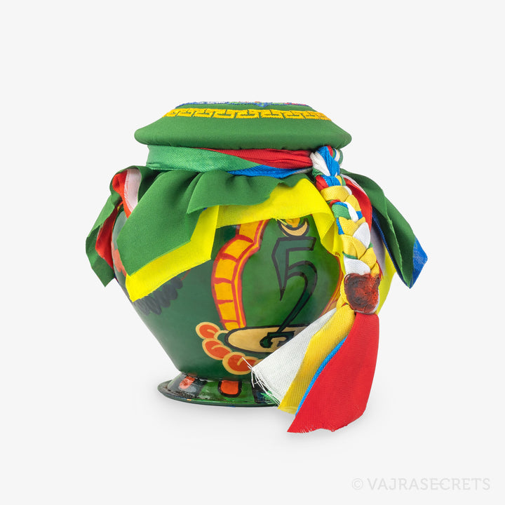 Green Tara Wealth Vase