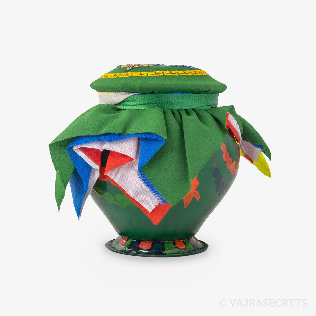 Green Tara Wealth Vase