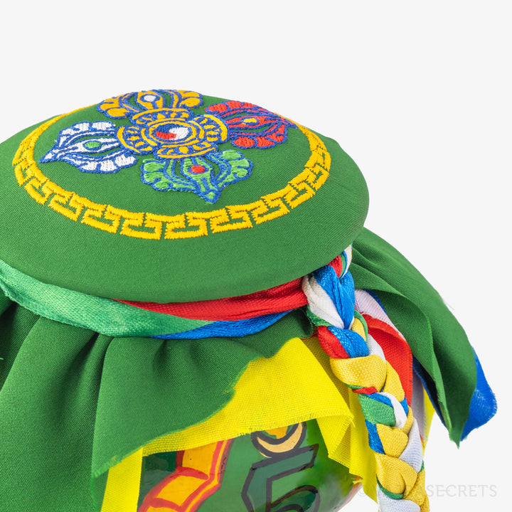 Green Tara Wealth Vase