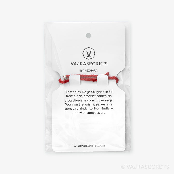 Blessed Red Protector String Bracelet