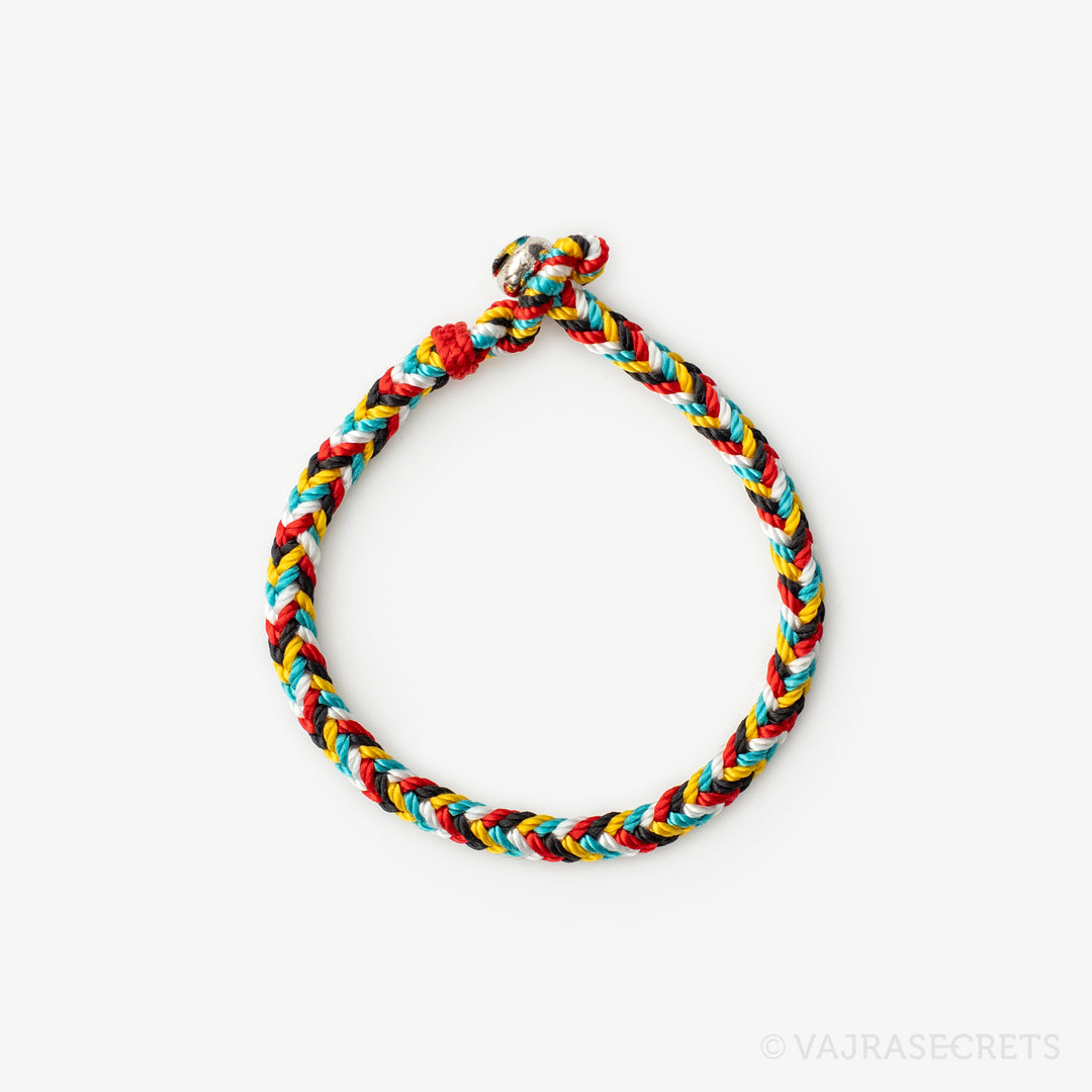 Blessed Five Colour Protector String Bracelet