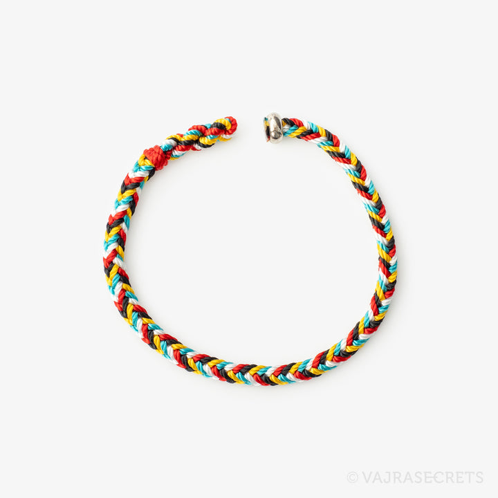 Blessed Five Colour Protector String Bracelet