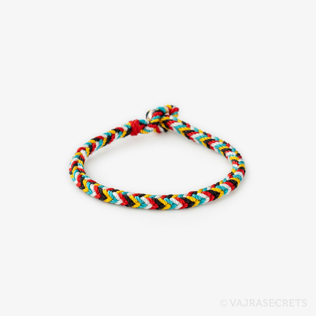 Blessed Five Colour Protector String Bracelet