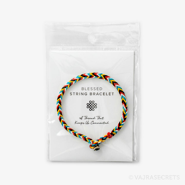 Blessed Five Colour Protector String Bracelet