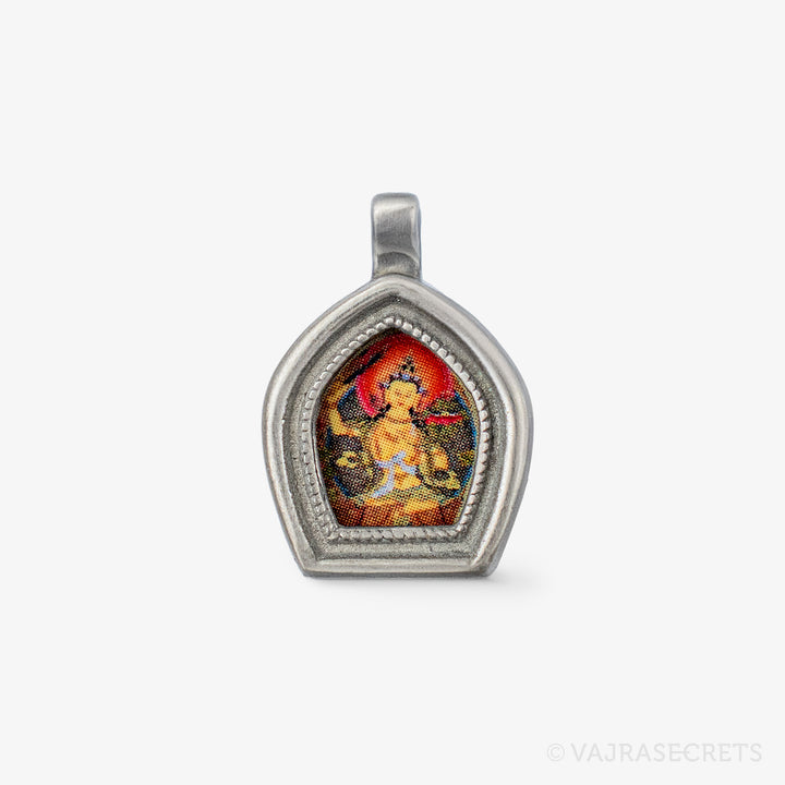 Miniature Manjushri Brass Gau Locket