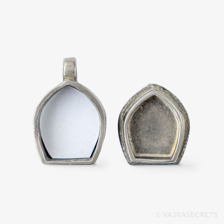 Miniature Medicine Buddha Brass Gau Locket