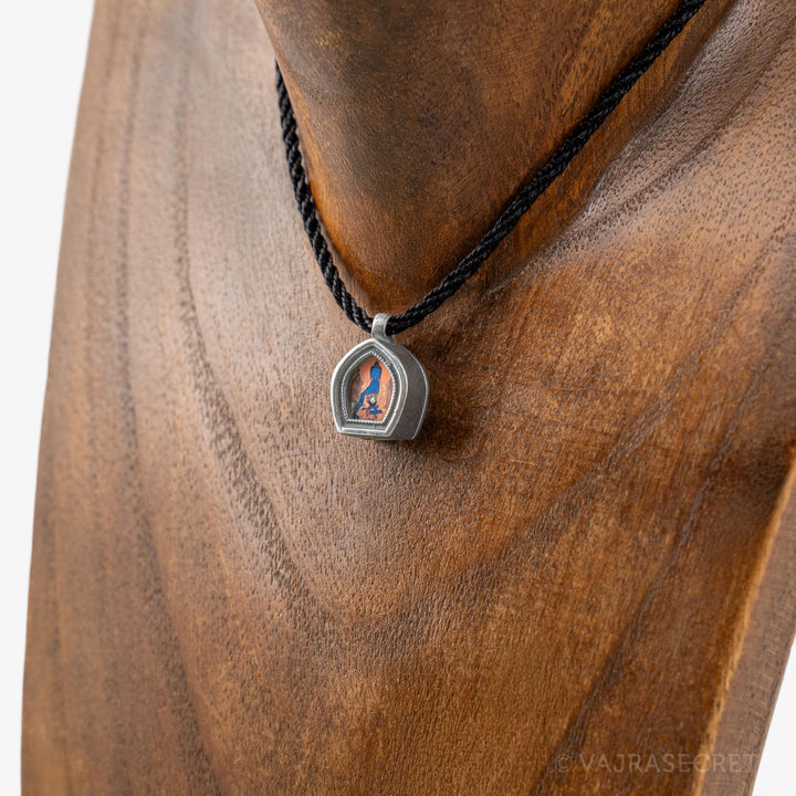 Miniature Medicine Buddha Brass Gau Locket