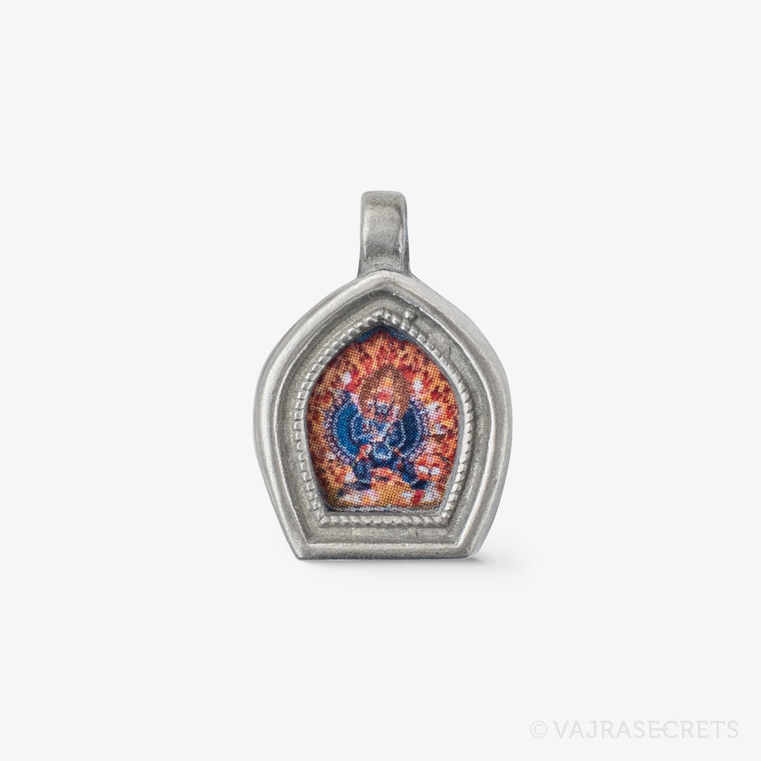 Yamantaka Solitary Hero Brass Gau Locket