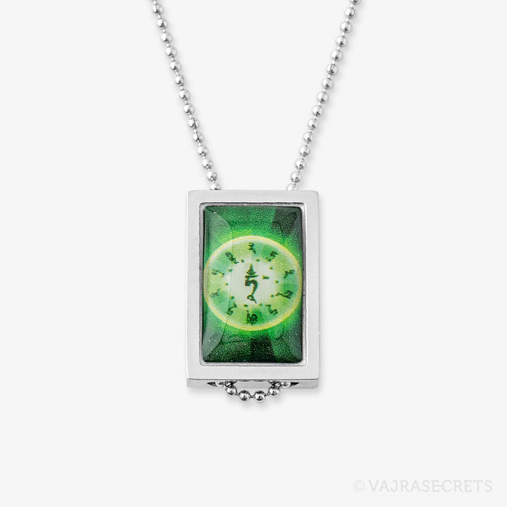 Green Tara Pendant with Chain