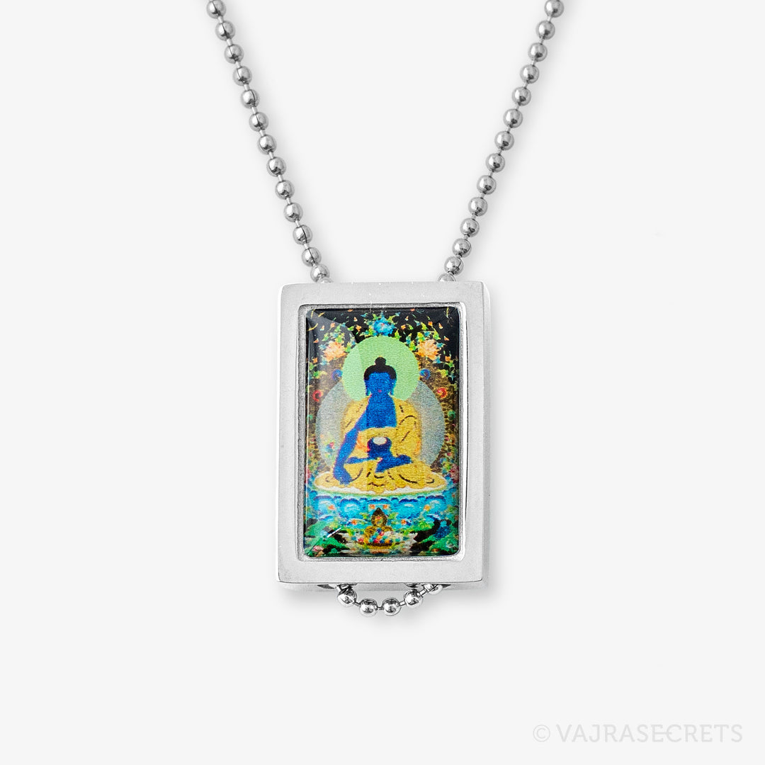 Medicine Buddha Pendant with Chain