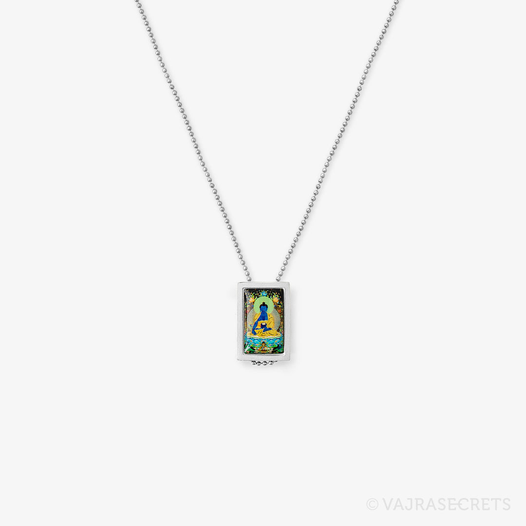 Medicine Buddha Pendant with Chain