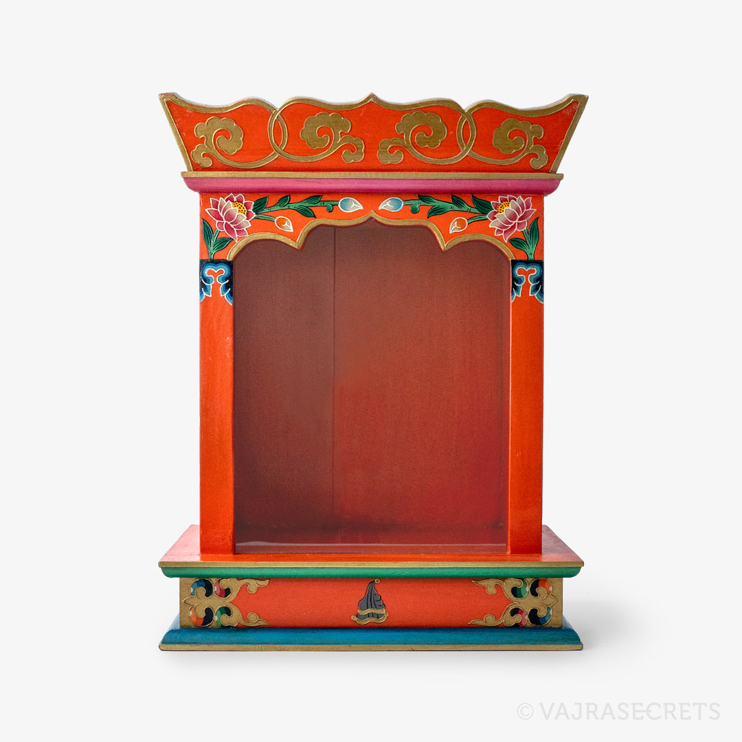 Tibetan Wood Altar, 20 inch