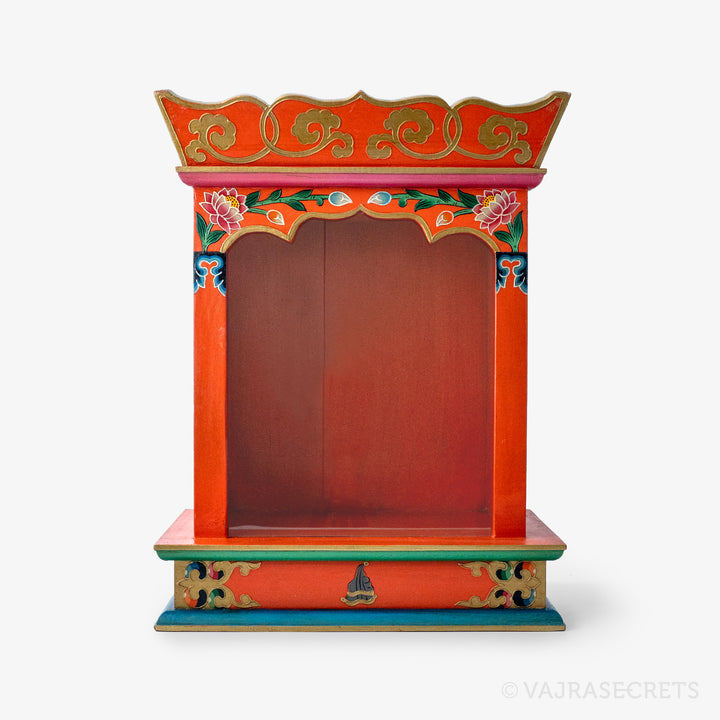 Tibetan Wood Altar, 20 inch