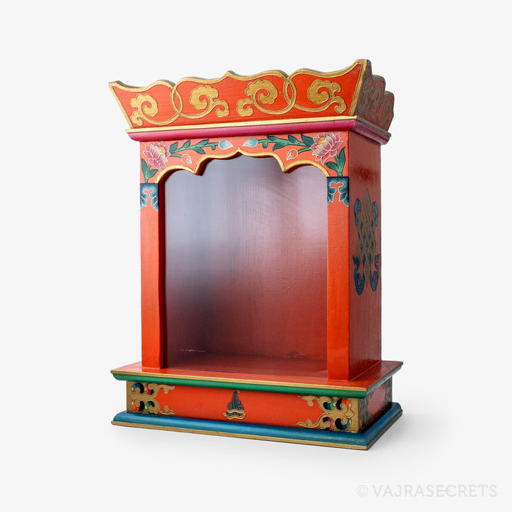 Tibetan Wood Altar, 20 inch