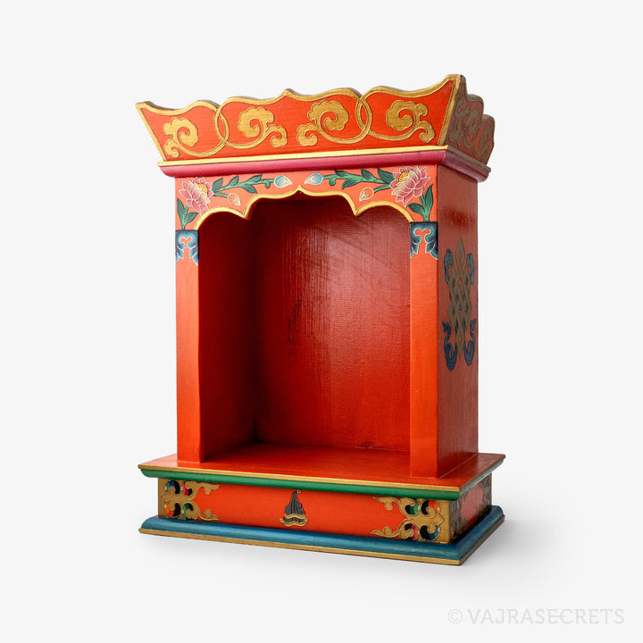 Tibetan Wood Altar, 20 inch