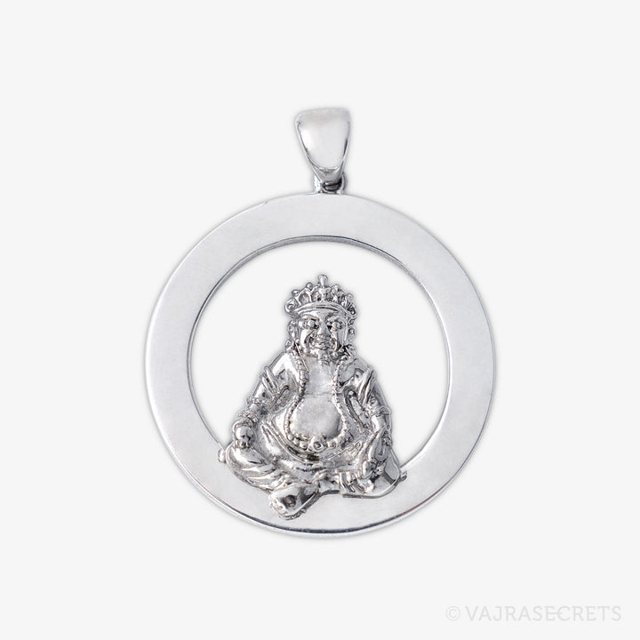 Dzambala Emptiness Round Pendant