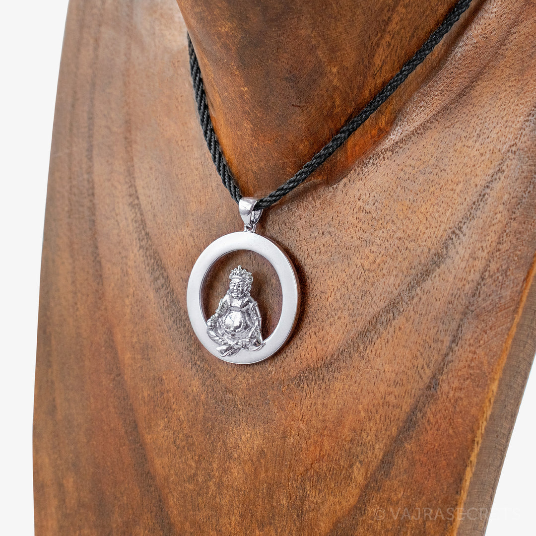 Dzambala Emptiness Round Pendant