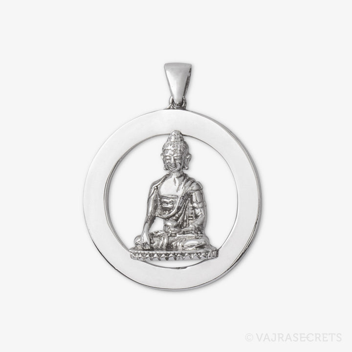 Shakyamuni Emptiness Round Pendant