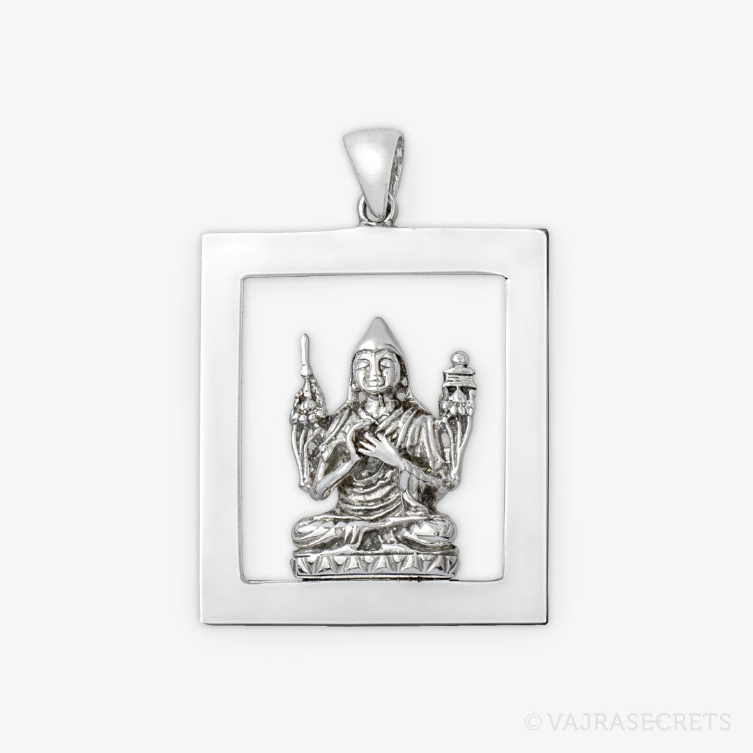 Lama Tsongkhapa Emptiness Square Pendant