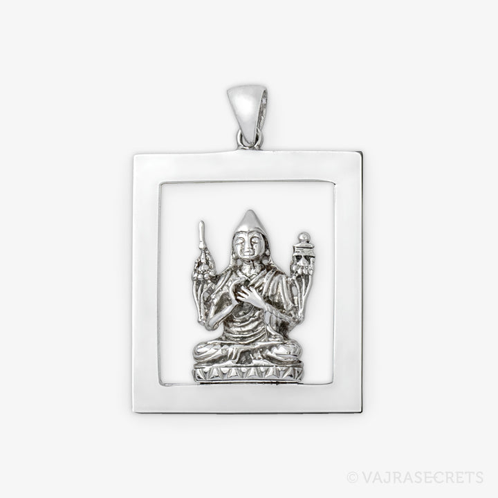 Lama Tsongkhapa Emptiness Square Pendant