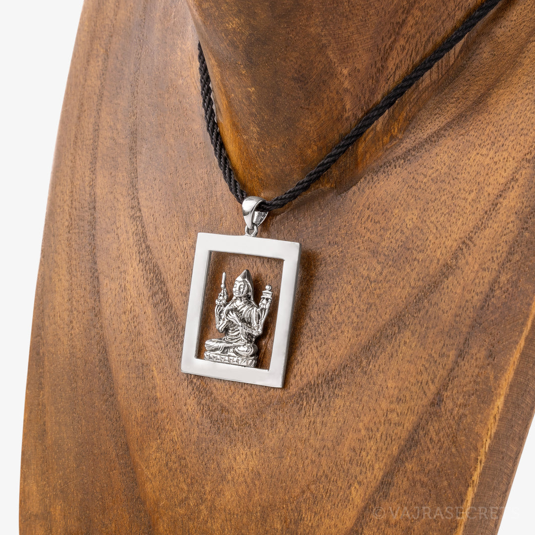 Lama Tsongkhapa Emptiness Square Pendant