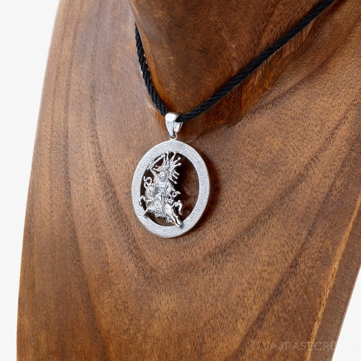 Setrap Emptiness Round Pendant with Diamond Sand Finish