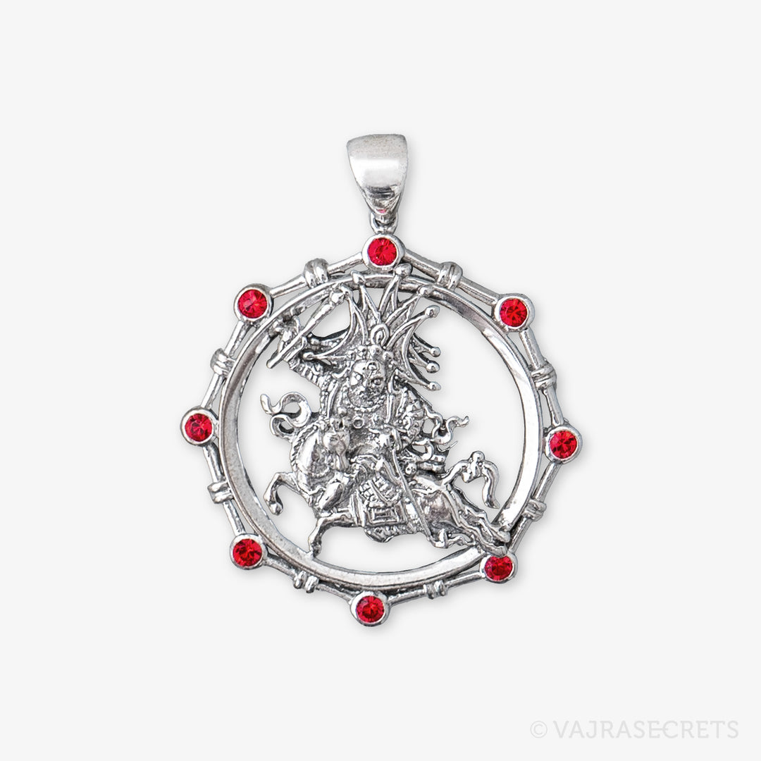 Limited Edition Setrap Pendant with Red Cubic Zirconia